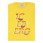 Iceberg T-Shirt Girocollo Tinta Unita per Bambino TSICE5116J GIALLO ICEBERG 