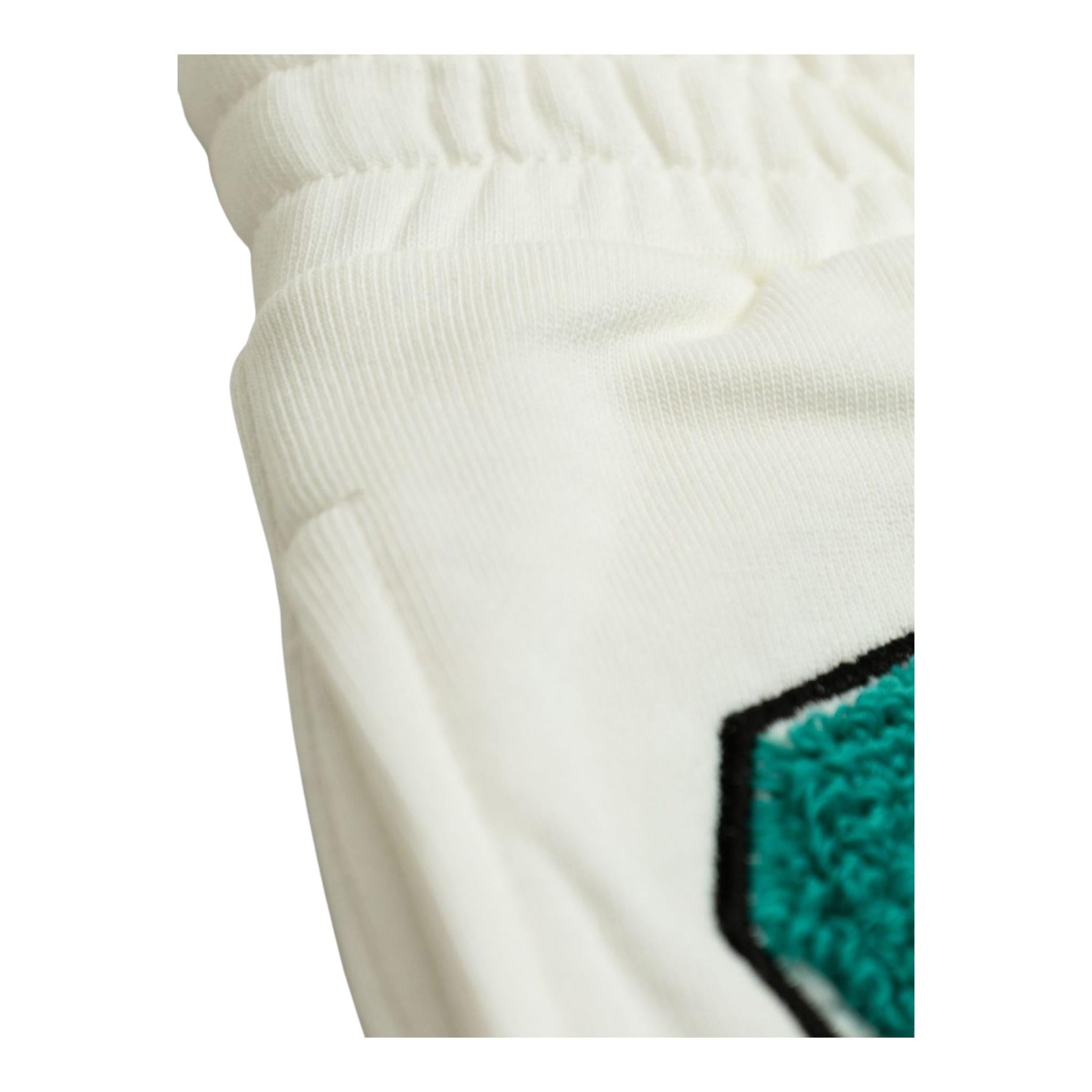 Stella Mccartney Bermuda In Tuta Tinta Unita con Stampa per Bambino TW6R09 BIANCO STELLA McCARTNEY 