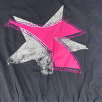 Diadora Abito Tinta Unita con Stampa per Bambina S4DIJGDR118 NERO DIADORA 