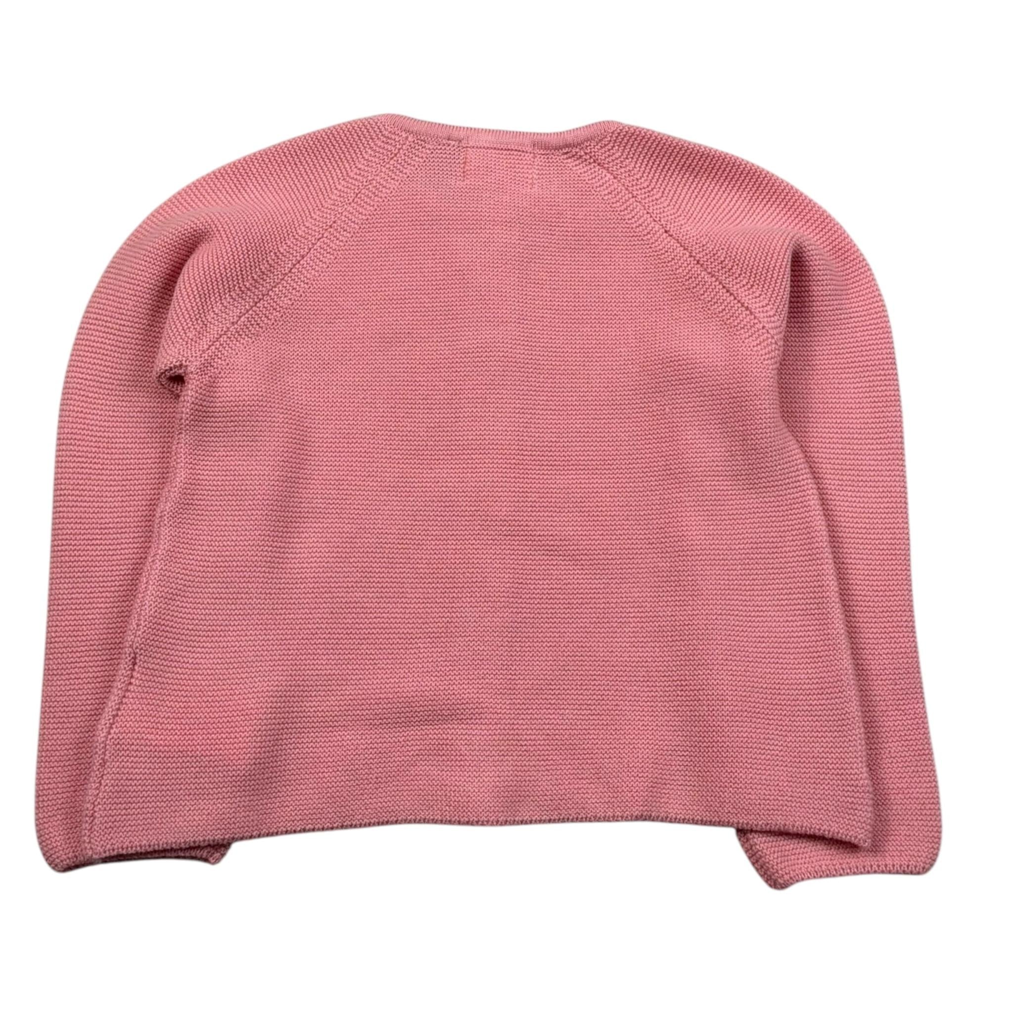 Malvi & Co Cardigan tinta unita Rosa per Neonata S24N133GFMM ROSA MALVI & CO 