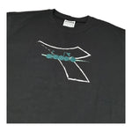 Diadora Completo 2 Pezzi T-Shirt-Bermuda Bicolore per Bambino 102181711 NERO/VERDE DIADORA 