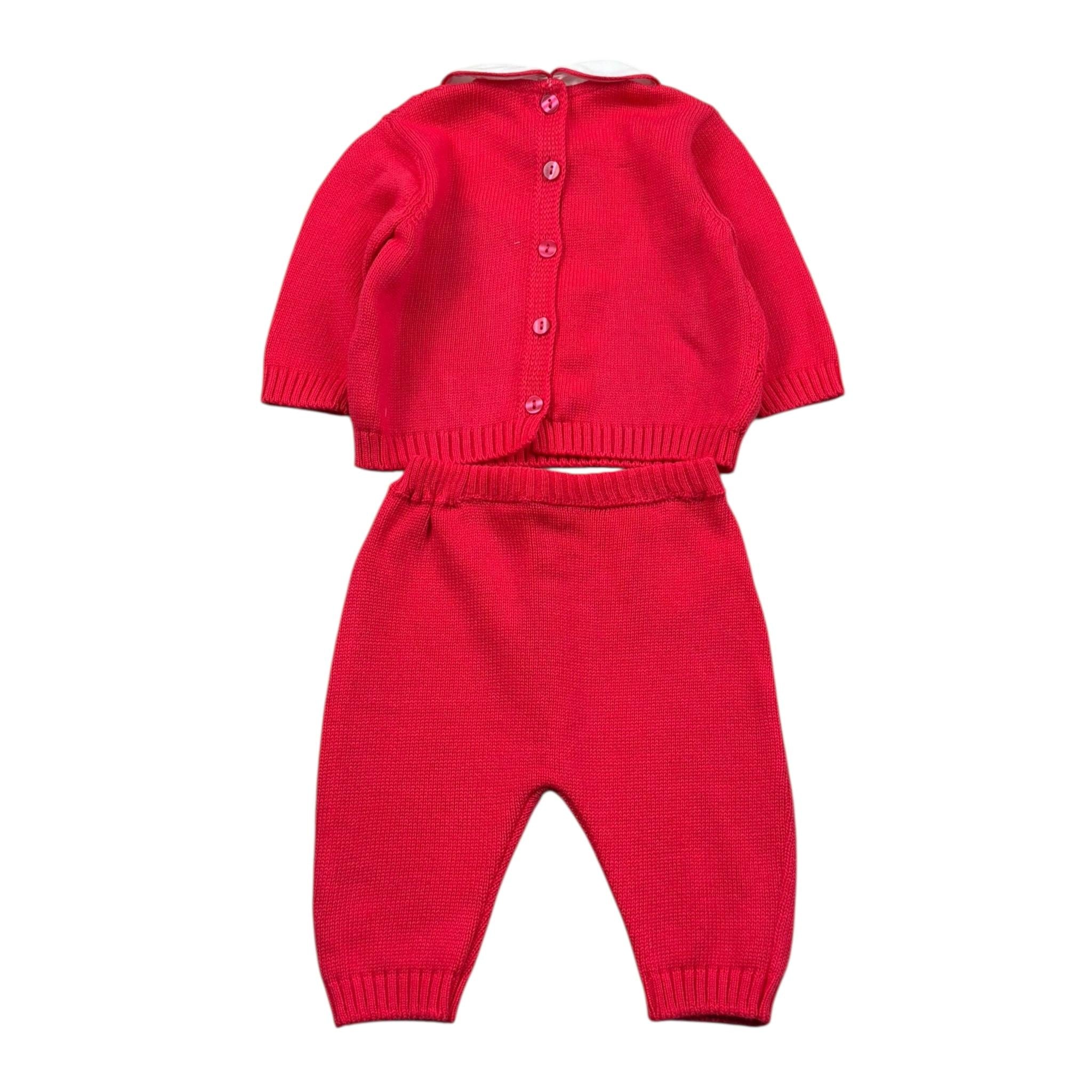 Le Coconne Completo 2 Pezzi Maglia-Pantalone  per Neonata LCN2594F CORALLO LE COCONNE 