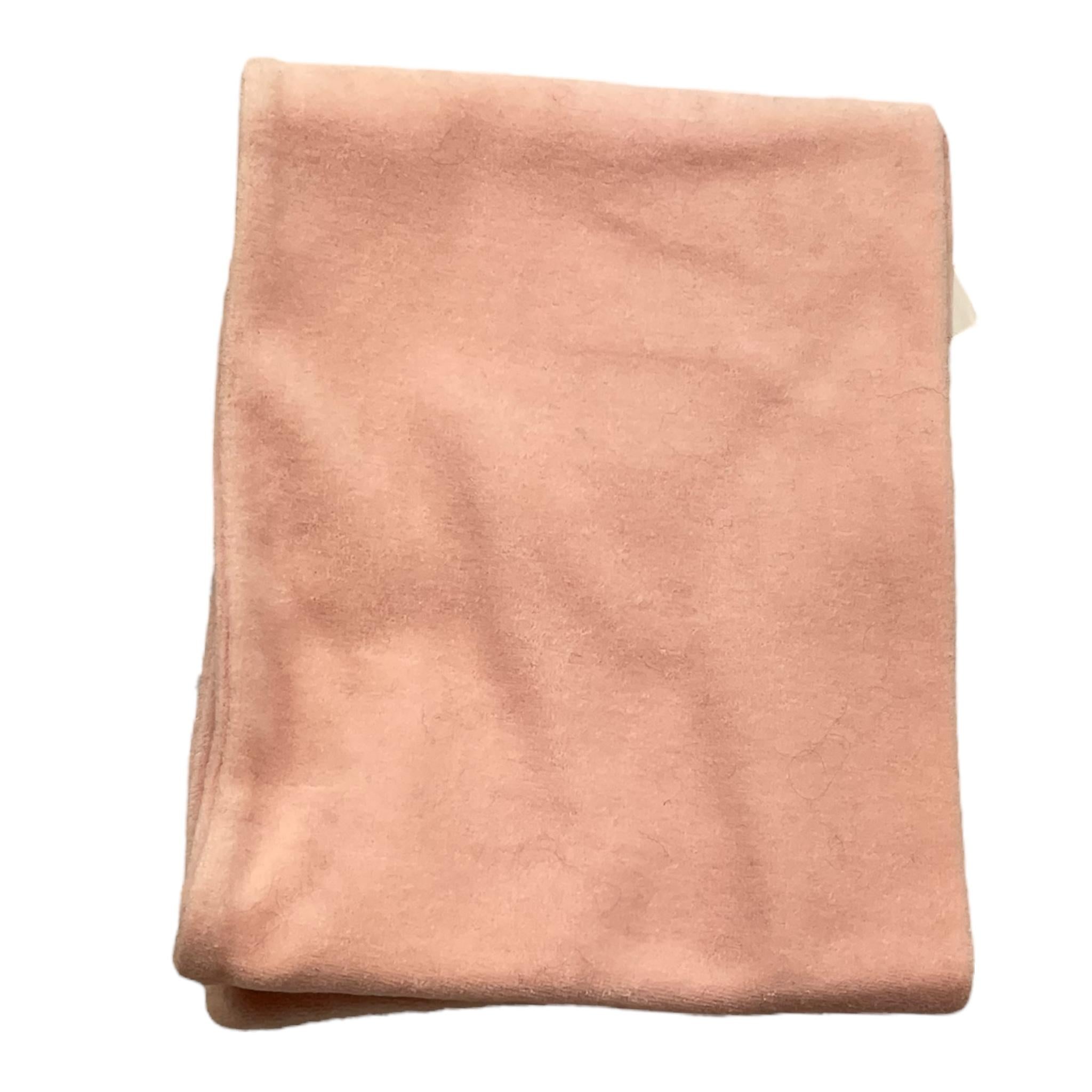 DOLCE & GABBANA sciarpa tinta unita con stampa lgo Rosa per Neonata BBXS01 ROSA DOLCE & GABBANA 