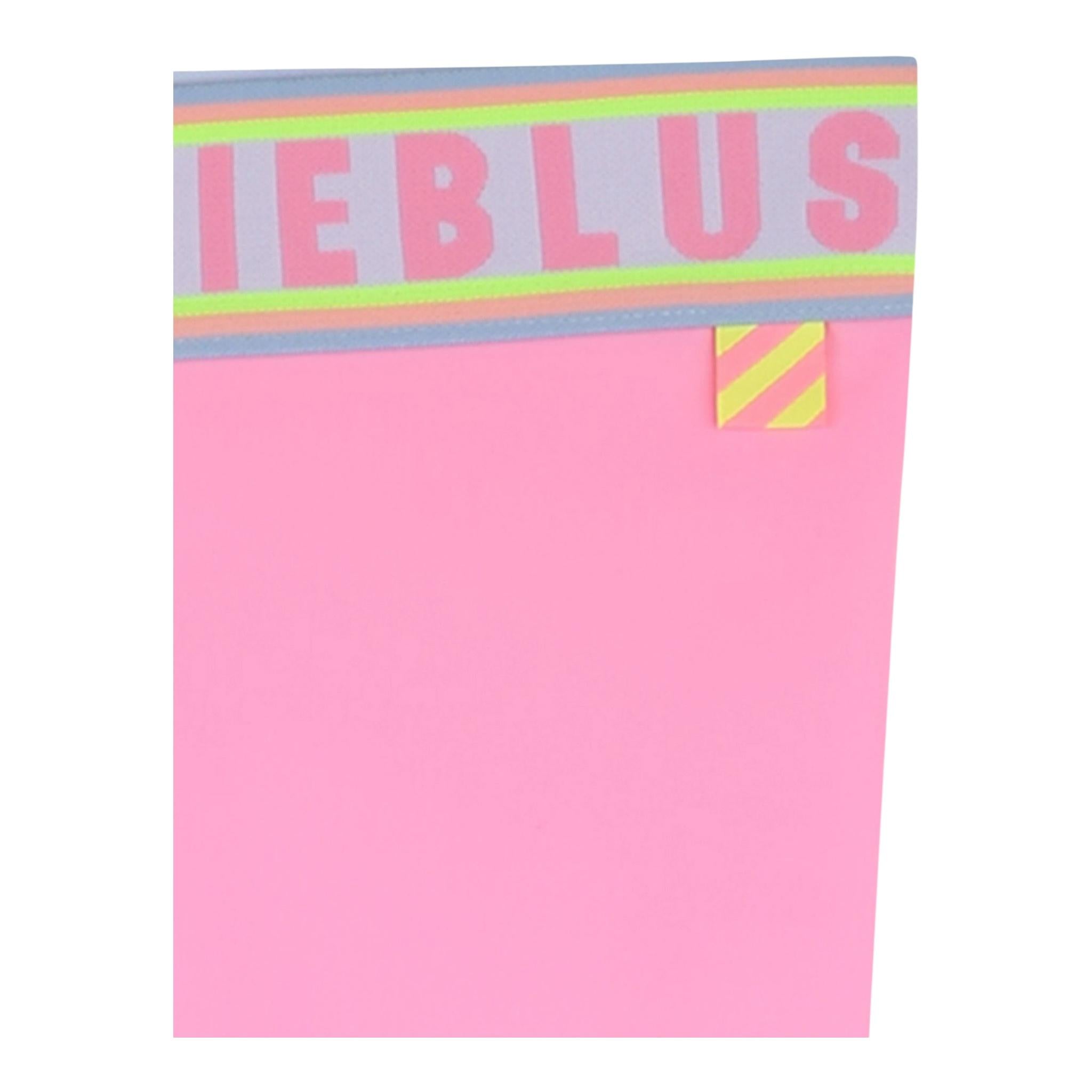 Billieblush Leggins Tinta Unita con Stampa per Bambina U20860 FUXIA BillIEBLUSH 