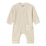 Mayoral Tutina Tinta Unita Girocollo A Costine per Neonato 1797 BEIGE MAYORAL 