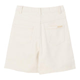 Michael Kors Short In Denim tinta unita con Applicazioni Beige per Bambina R30341 BEIGE MICHAEL KORS 
