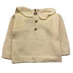 WEDOBLE maglia girocollo tinta unita con ricami Panna per Neonata I2407301 PANNA WEDOBLE 