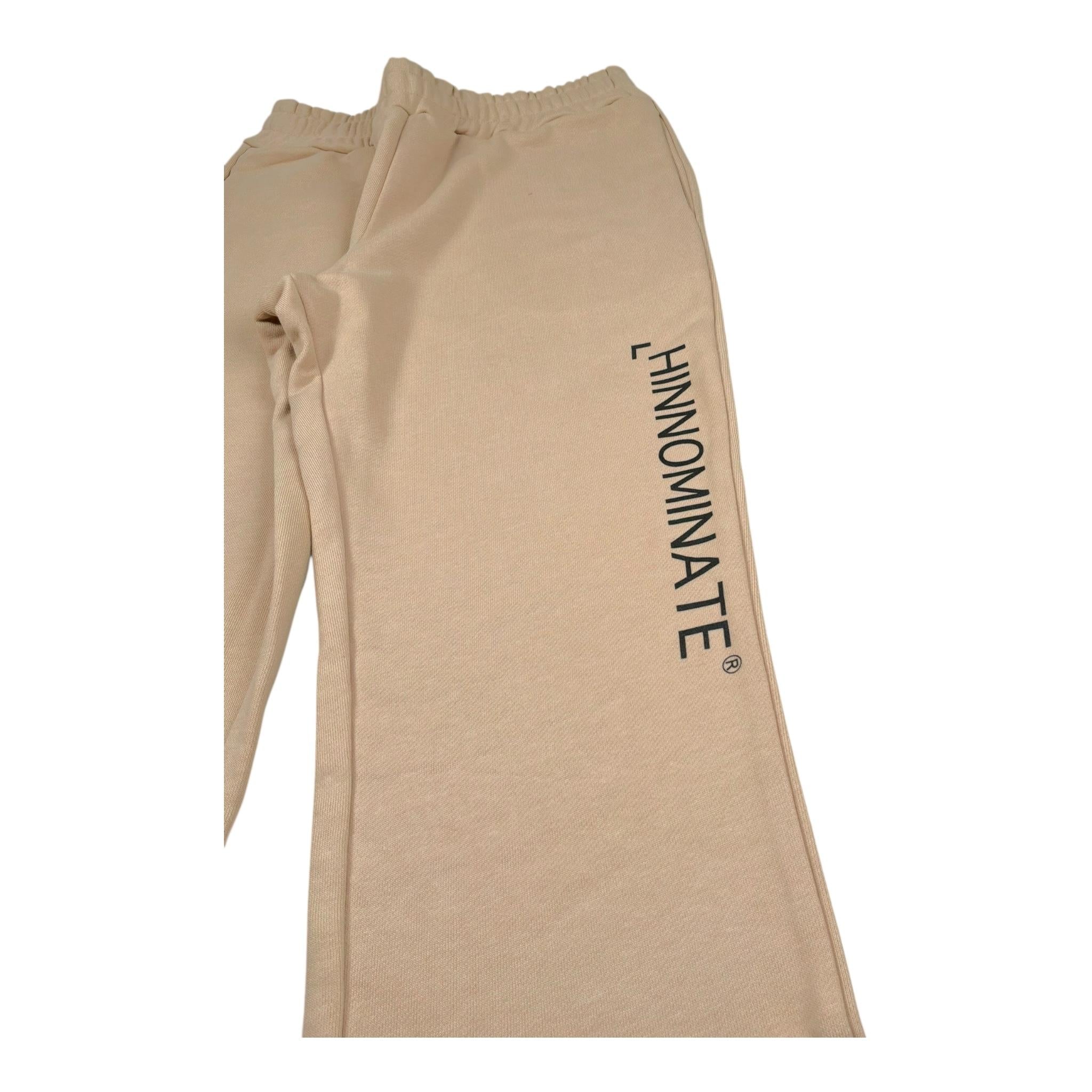 Hinnominate Pantalone Modello Tuta Tinta Unita con Elastico In Vita per Bambina 3631PF00016 BEIGE HINNOMINATE 