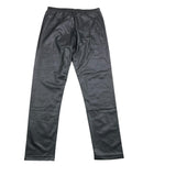 MANILA GRACE leggins tinta unita in ecopelle Nero per Bambina MFJF24P065 NERO MANILA GRACE 