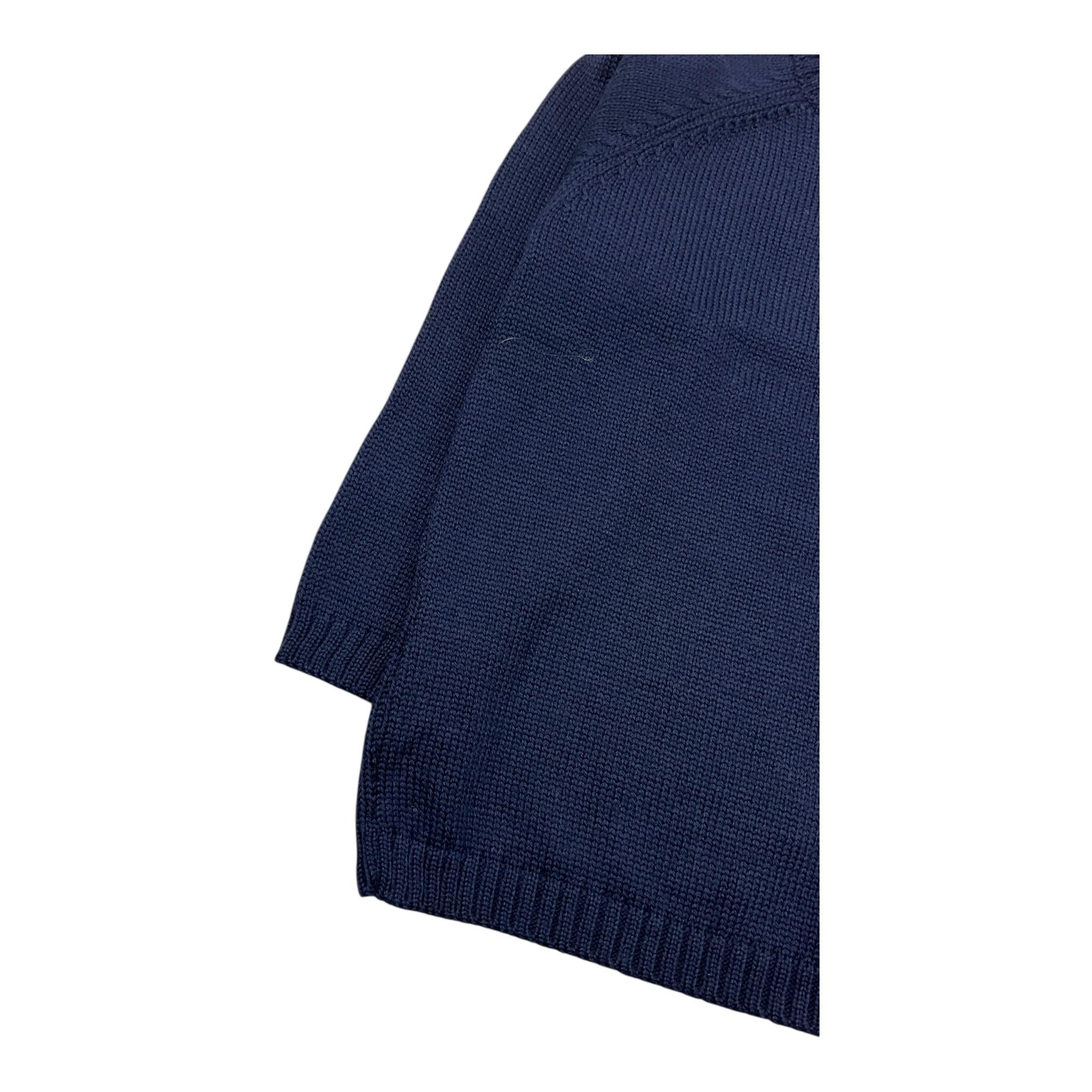 LITTLE BEAR maglia girocollo tinta unita Blu per Neonato 5140N BLU LITTLE BEAR 