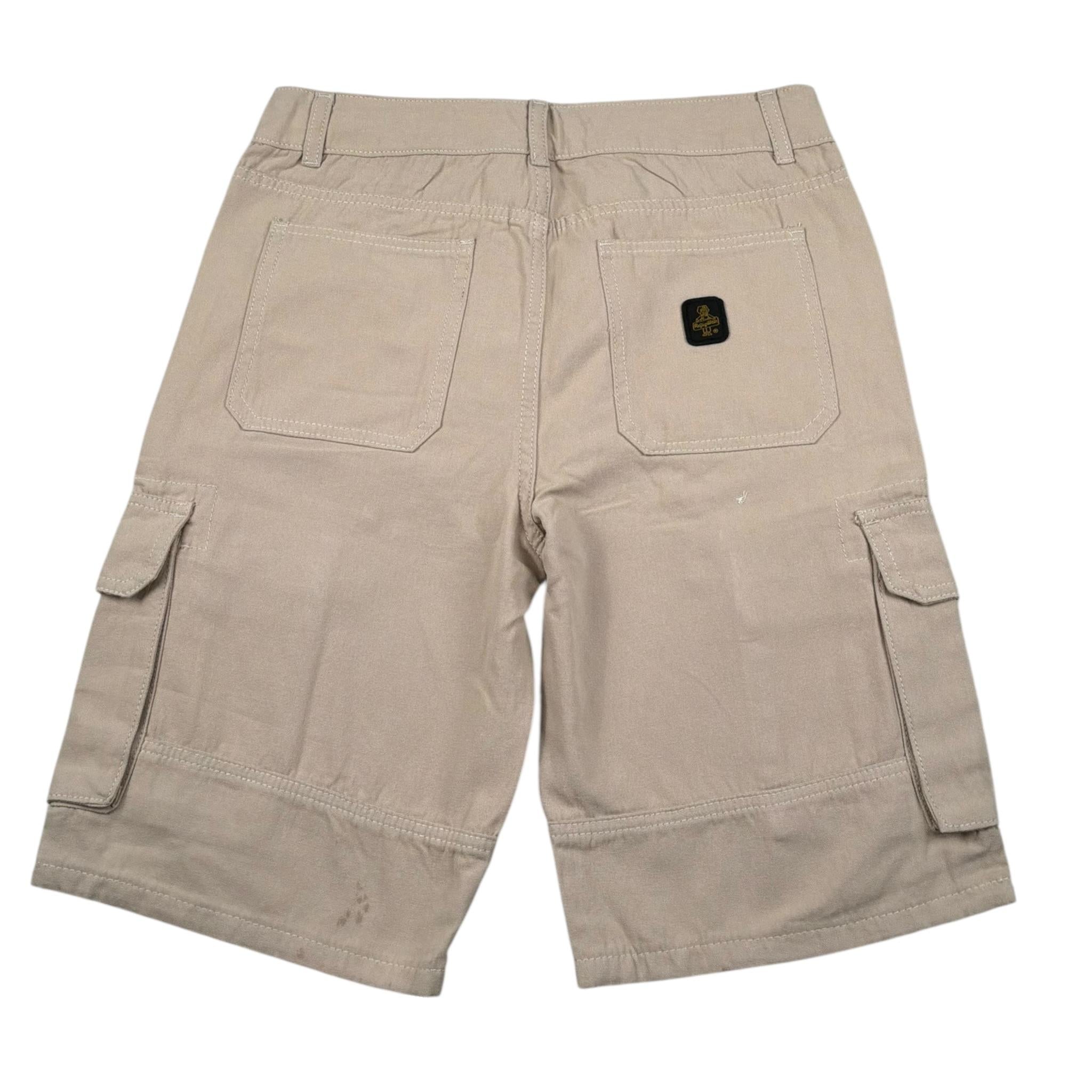 Refrigiwear Bermuda Tinta Unita con Tasconi per Bambino 145PRMJS25 BEIGE REFRIGIWEAR 