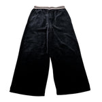 PINKO pantalone in velluto tinta unita modello a palazzo Nero per Bambina F4PIJGPA056 NERO PINKO 