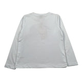 Mariuccia Shirt Girocollo tinta unita con Stampa Brillantinata Bianco per Neonata MBFW23T209N BIANCO MARIUCCIA 