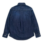 Dsquared2 Camicia In Denim Manica Lunga Tinta Unita per Bambino DQ2831X BLU DSQUARED2 