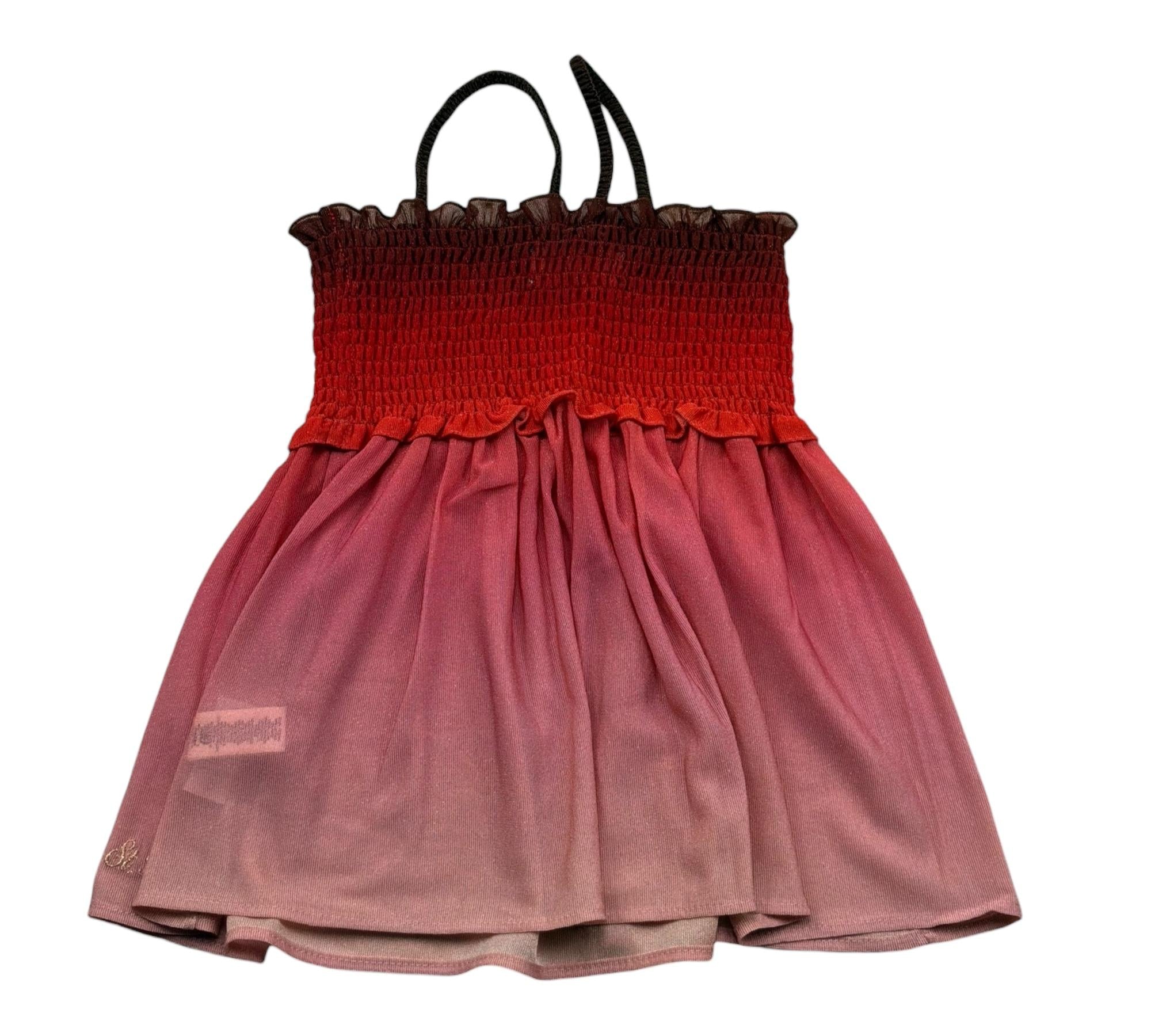 Saint Barth Top Bretelline Tricolore per Bambina IRM001 MULTICOLOR SAINT BARTH 