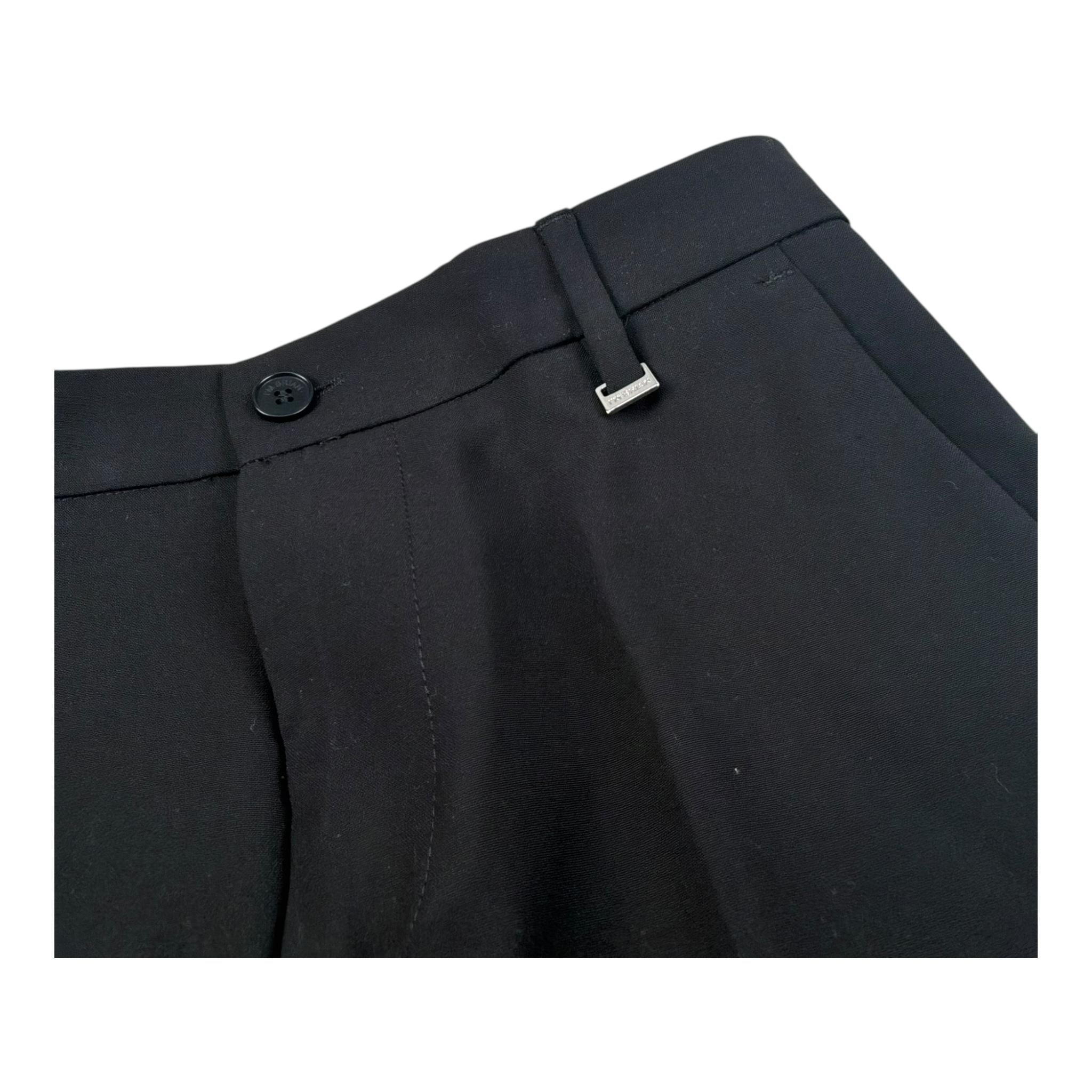 I'M Brian Bermuda Tinta Unita con Girovita Regolabile per Bambino BE3259JX NERO I'M BRIAN 