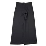 MOSCHINO pantalone tinta unita modello palazzo con bottoni in contrasto Nero per Bambina HDP05Y NERO MOSCHINO 