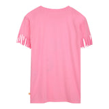 Billieblush Abito Modello T-Shirt Tinta Unita con Paillettes per Neonata U21084N ROSA FLUO BillIEBLUSH 