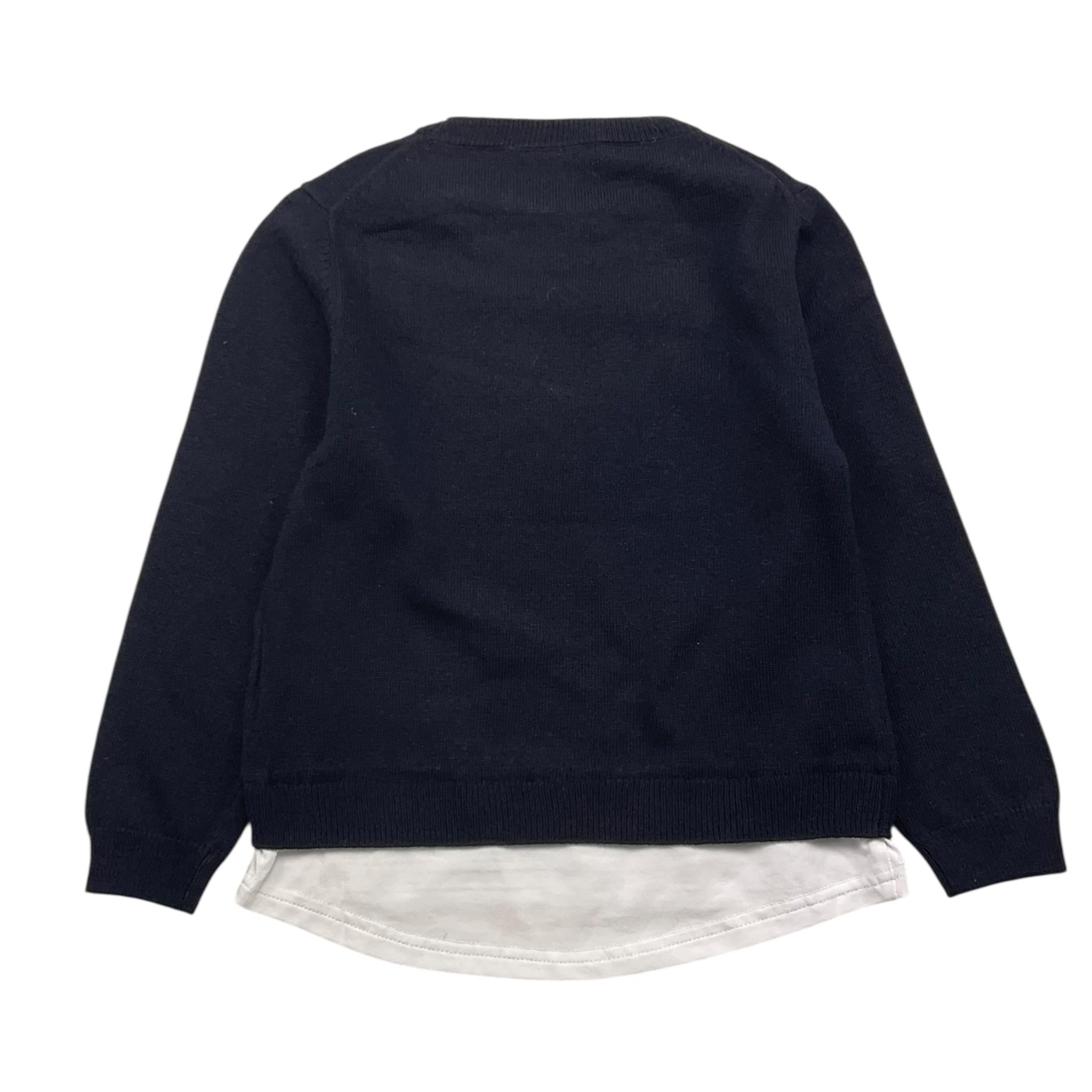 PAOLO PECORA maglia tinta unita girocollo Blu per Bambino PP3739XX BLU PAOLO PECORA 