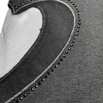 Liu Jo T-Shirt Girocollo Tinta Unita con Applicazione per Bambina GA5067 NERO LIU JO 