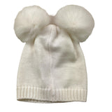 BABY LORD cappello tinta unita con pon pon Panna per Bambina 616 PANNA BABY LORD 