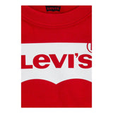 Levi'S T-Shirt Girocollo Tinta Unita con Logo per Neonato 6E8157XX ROSSO LEVI'S 
