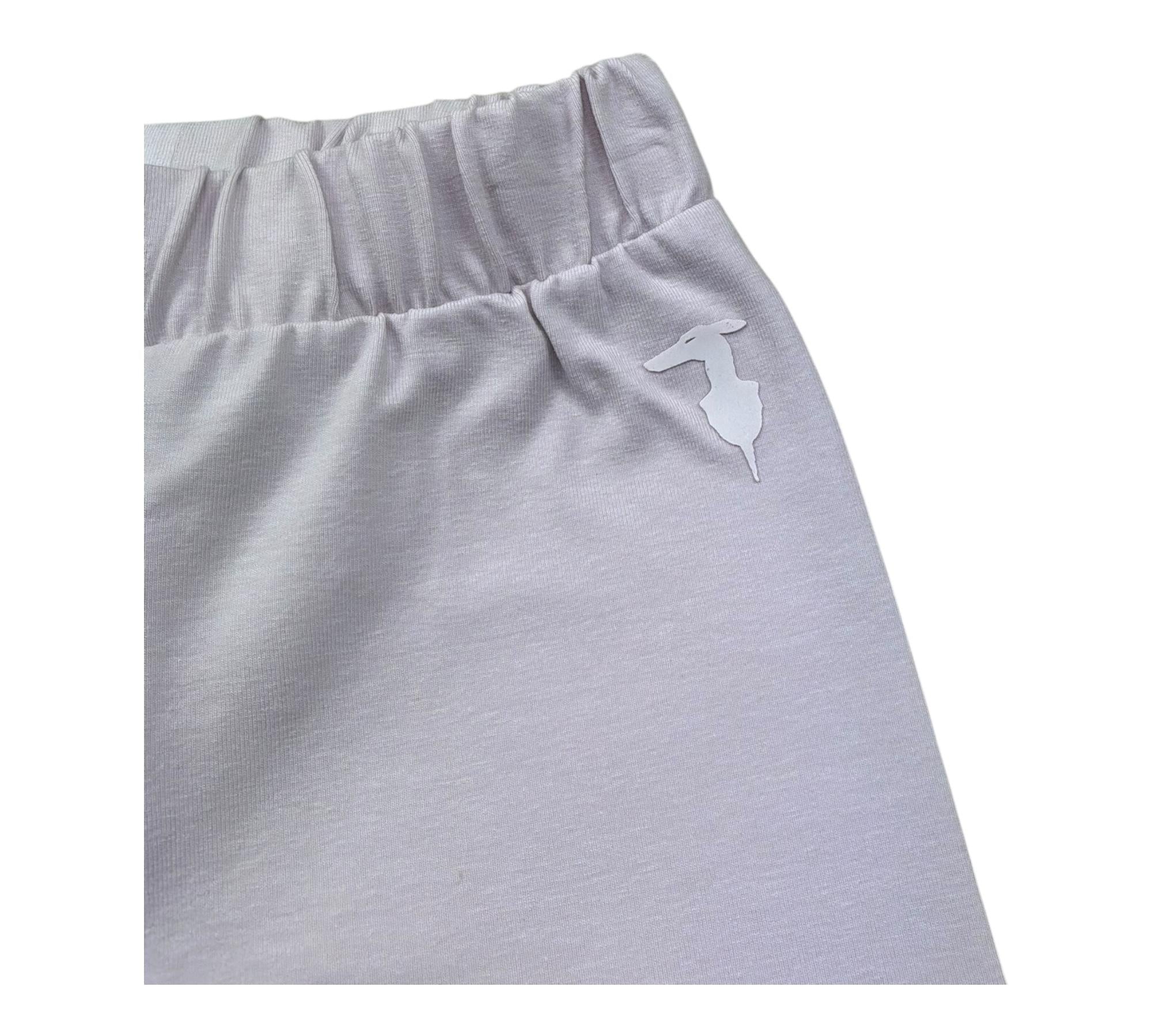 Trussardi Leggins Tinta Unita con Logo per Neonata TIP26023LE LILLA TRUSSARDI 