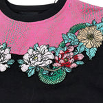 John Richmond T-Shirt Tinta Unita con Stampa per Bambino RGP26166TS NERO JOHN RICHMOND 