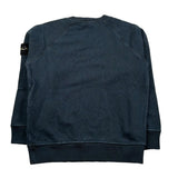 Stone Island Felpa Chiusa Girocollo Tinta Unita per Bambino K1S166100011J BLU STONE ISLAND 