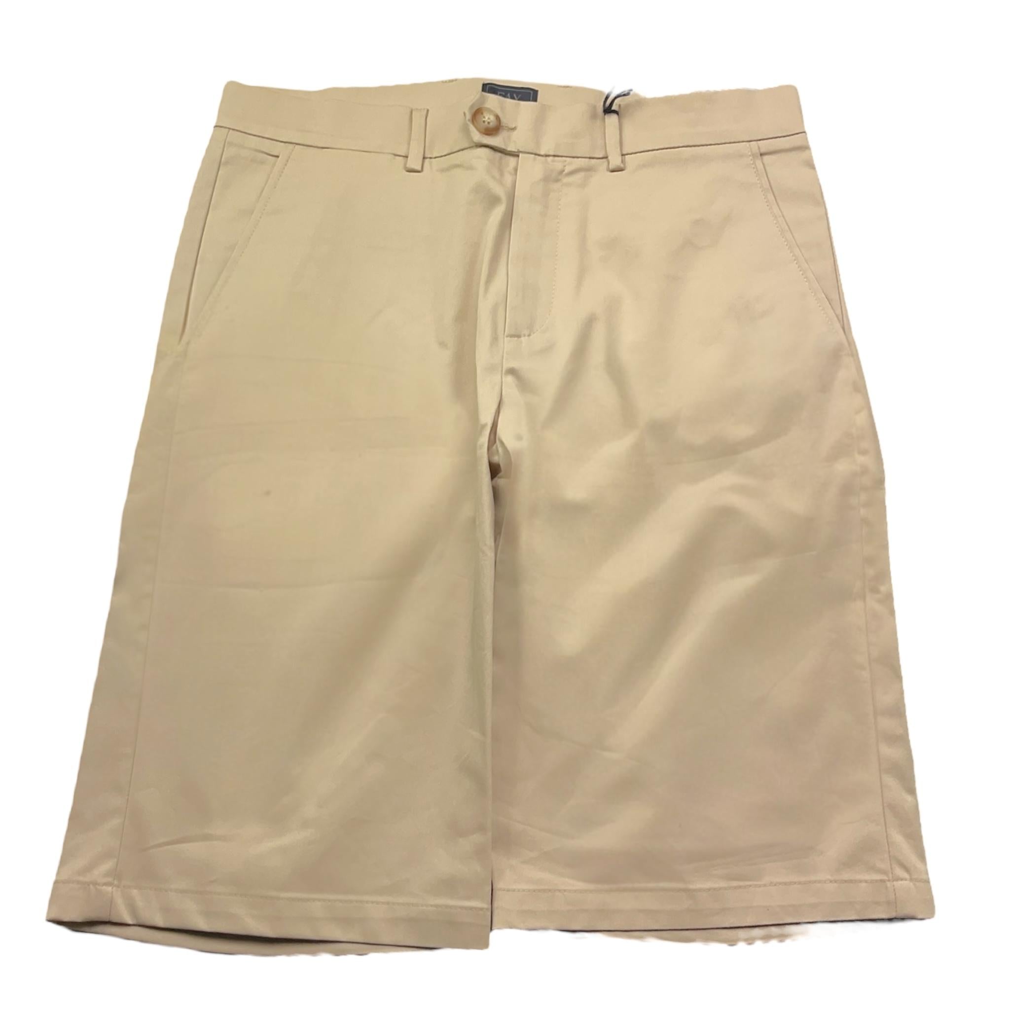 Fay Bermuda Tinta Unita con Tasche Americane per Bambino FU6P39 BEIGE FAY 