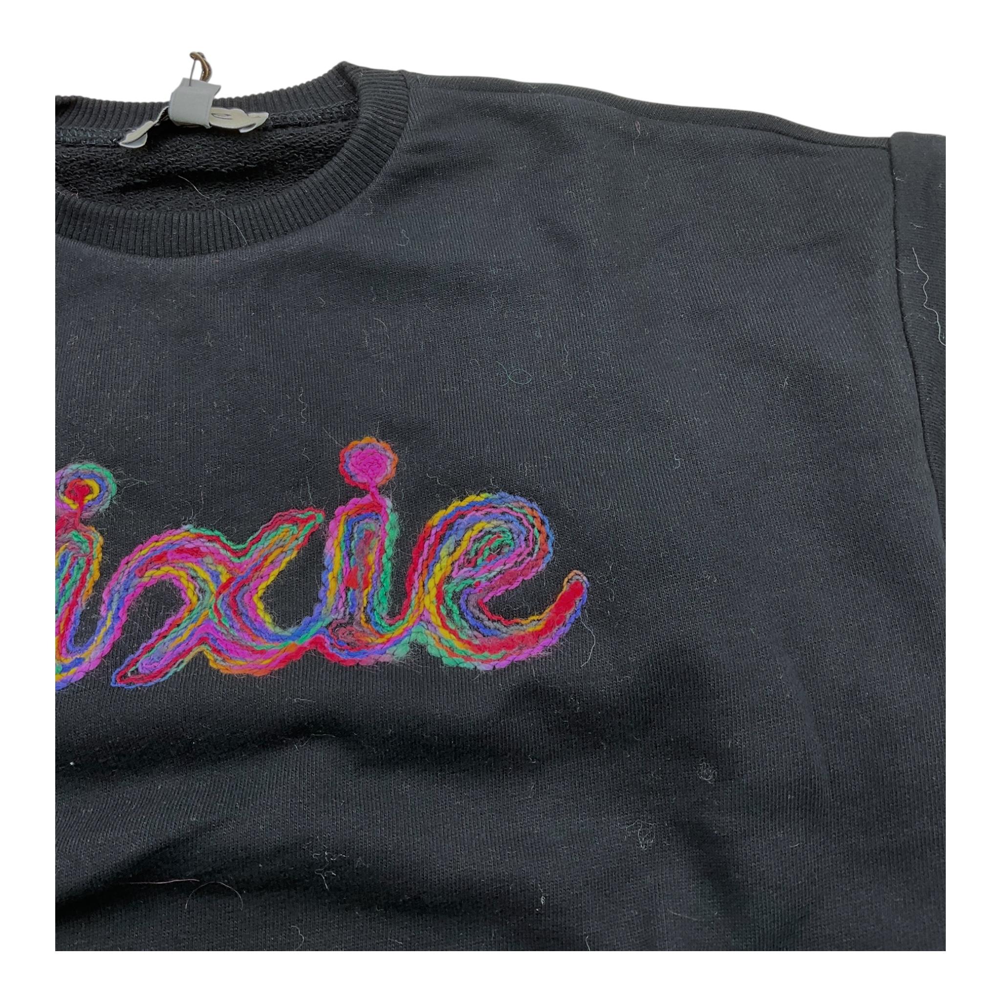 DIXIE felpa chiusa girocollo tinta unita Nero per Bambina LB40040G42 NERO DIXIE 