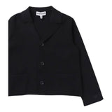 Emporio Armani Giacca Tinta Unita con Bottoni per Bambino 6RHG50 NERO EMPORIO ARMANI 