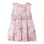 Abel & Lula Abito Cerimonia Tinta Unita con Stampa per Neonata 50099 ROSA ABEL & LULA 