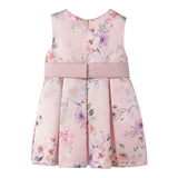 Abel & Lula Abito Cerimonia Tinta Unita con Stampa per Neonata 50099 ROSA ABEL & LULA 