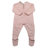 Wedoble Tutina Manica Lunga Tinta Unita per Neonata V2401346AA ROSA WEDOBLE 