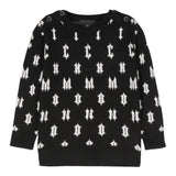 JOHN RICHMOND maglia tinta unita girocollo logata Nero per Neonato RIA24033MA NERO JOHN RICHMOND 