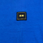 F**K T-Shirt Girocollo Tinta Unita con Logo per Bambino FJ23411RY COBALTO F**K 