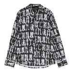 John Richmond Camicia Bicolore Logata per Bambino RBP23011CA BIANCO/NERO JOHN RICHMOND 