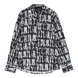 John Richmond Camicia Bicolore Logata per Bambino RBP23011CA BIANCO/NERO JOHN RICHMOND 