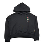 Just Cavalli Felpa Chiusa con Cappuccio Tinta Unita per Bambina JGP26148FE NERO JUST CAVALLI 