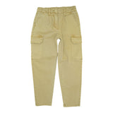 MANILA GRACE pantalone tinta unita modello cargo Beige per Bambina MFJF24P189 BEIGE MANILA GRACE 