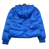 REFRIGUE giubbino tinta unita con zip e cappuccio Cobalto per Bambino 2131O0001 COBALTO REFRIGUE 