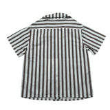 Siviglia Camicia Mezza Manica Fantaisa A Righe per Neonato SVNSH17273 BIANCO SIVIGLIA 