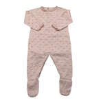 Wedoble Tutina Manica Lunga Tinta Unita per Neonata V2406346AA ROSA WEDOBLE 