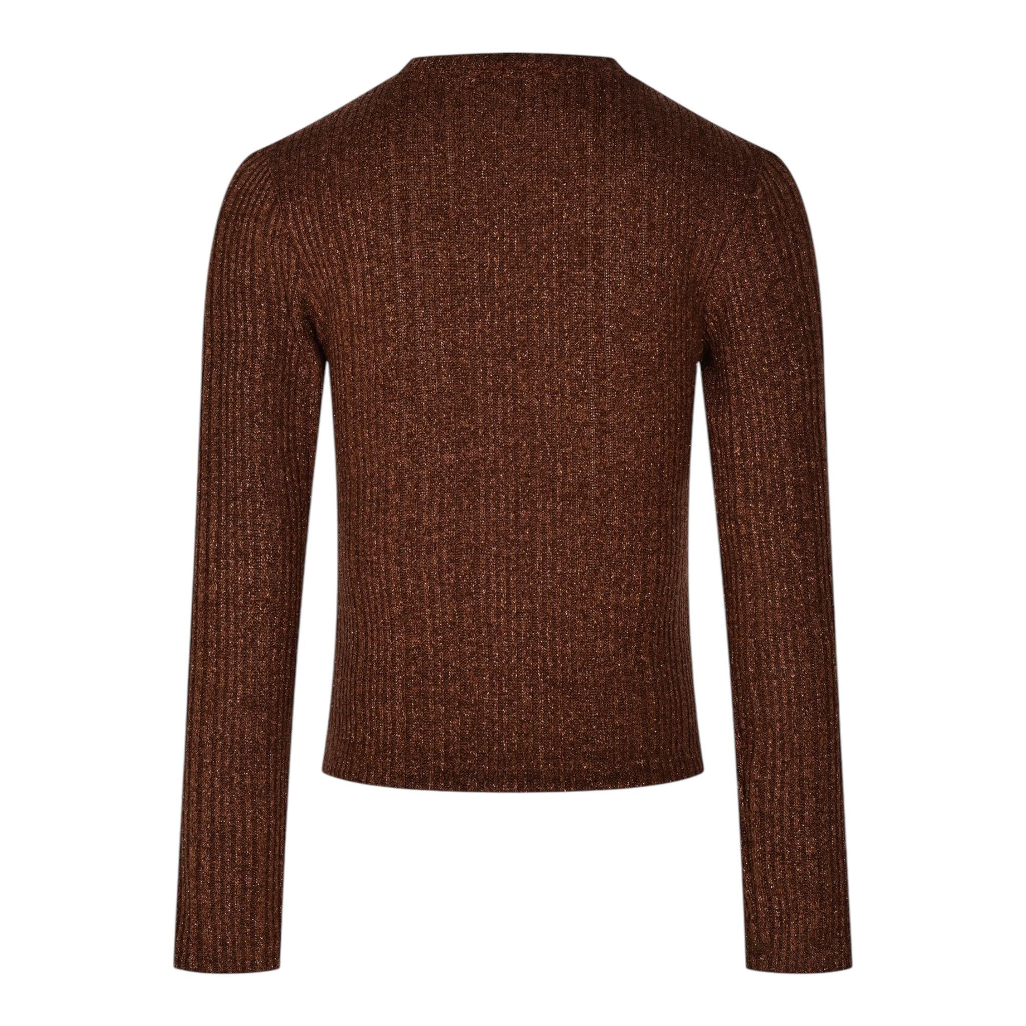 FUN & FUN maglia tinta unita girocollo Marrone per Bambina FCJTS00084 MARRONE FUN & FUN 