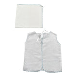Seerose Set Camicia Della Fortuna-Copertina per Neonato SETNEE BIANCO/AZZURRO SEEROSE 