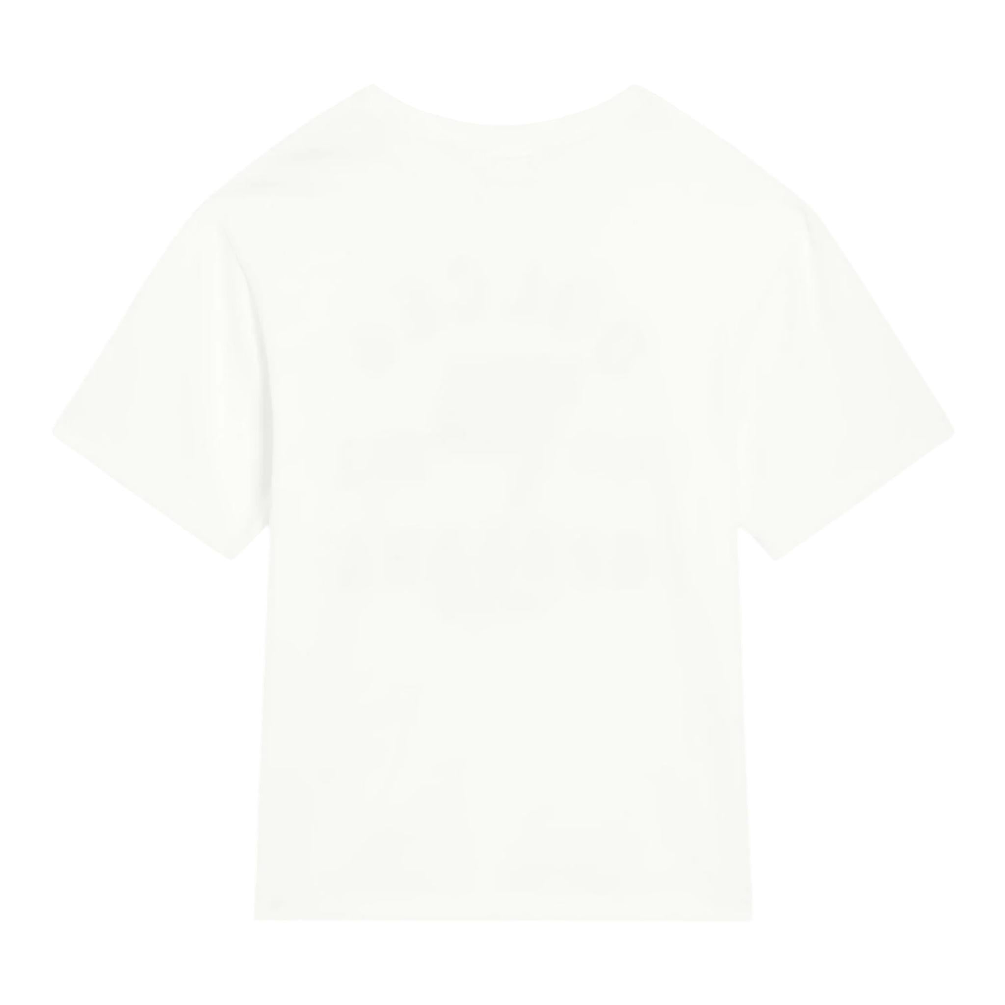 Dolce & Gabbana T-Shirt Girocollo Tinta Unita con Stampa per Neonato L1JTEY BIANCO DOLCE & GABBANA 