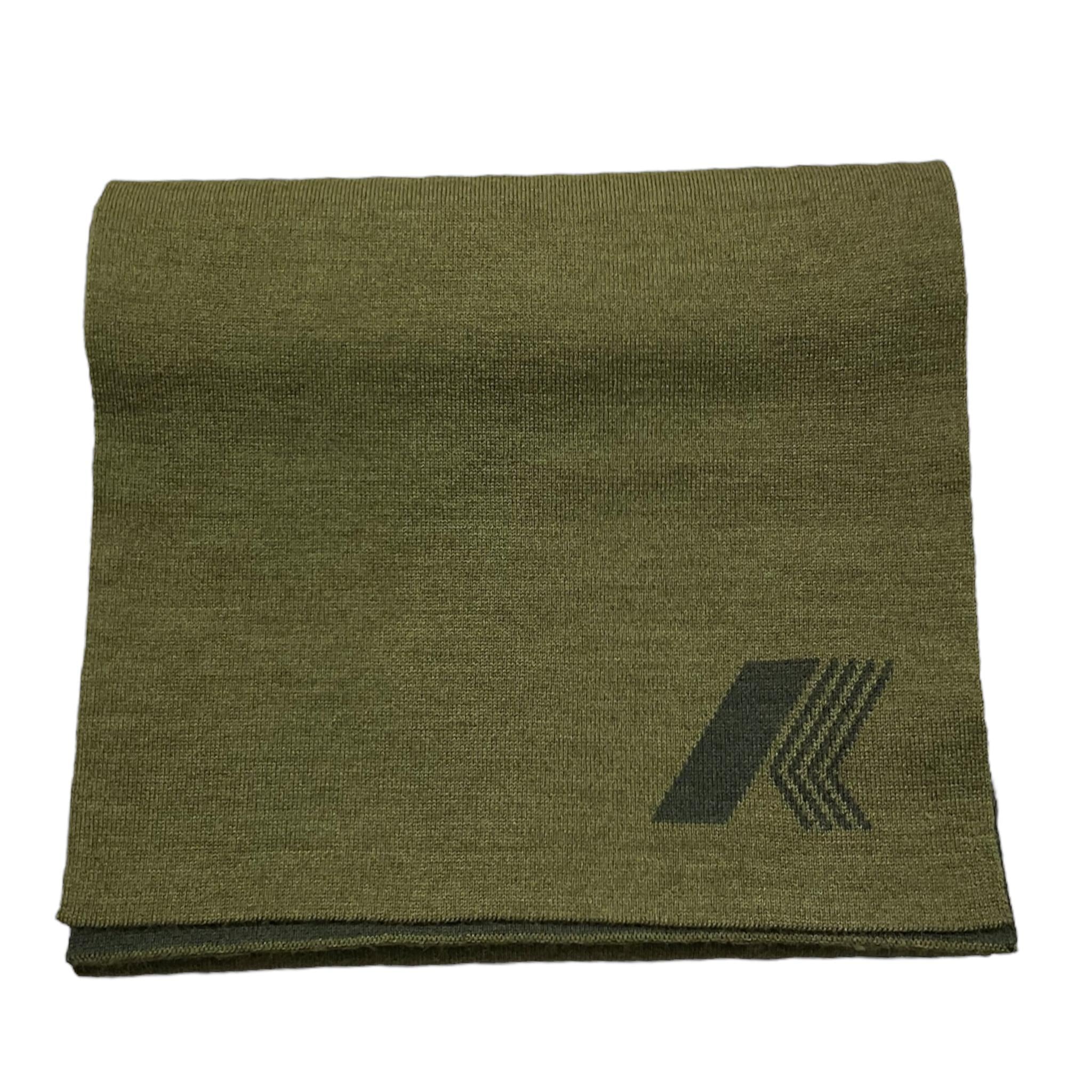 K-WAY sciarpa tinta unita con logo Verde per Bambino K7142GW VERDE K-WAY 