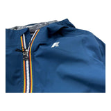 K-Way Giubbino Tinta Unita con Cappuccio per Bambino K21371WX BLU K-WAY 