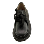 ELI  scarpa elegante tinta unita con lacci Nero per Bambino 22501AD NERO ELI 